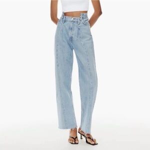 BRAND NEW Agolde High-Waisted Light Blue Jeans